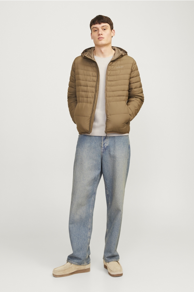 JJECOOPER KNIT CREW NECK NOOS 12258407 Oatmeal/Melange